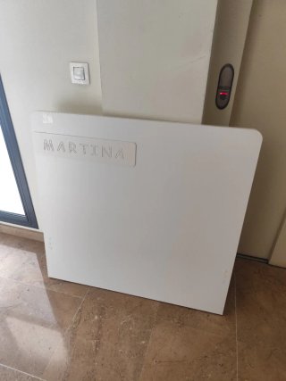 Cabecero Infantil Madera blanca. "Martina"
