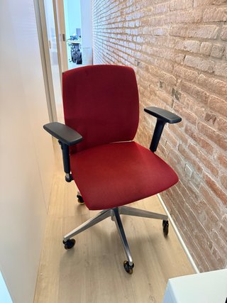 Silla de Oficina Roja