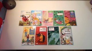 Libros lectura en euskera. 3€ cada uno.