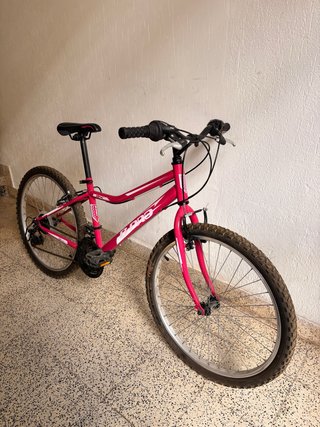Bicicleta Infantil B-PRO Rosa 24”