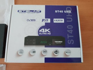 Receptor Satélite ST40 UHD 4K DVB-S2