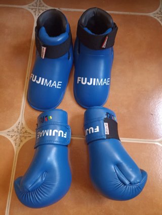 Set de Protecciones Taekwondo Fujimae