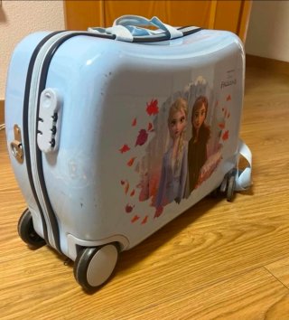 Maleta Infantil Frozen con Ruedas