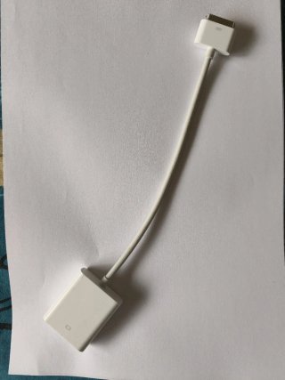 Adaptador Apple 30 pines a VGA