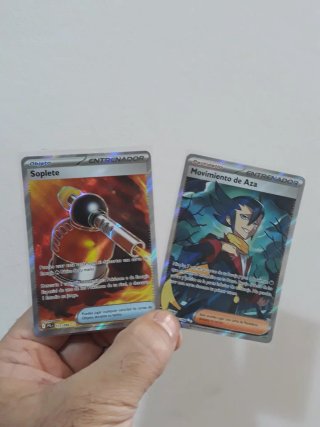 2 Cartas Pokémon Entrenador
