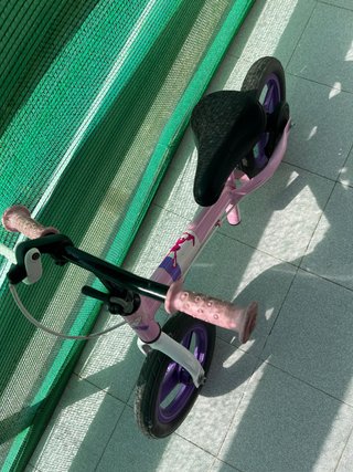 Bicicleta Infantil Rosa y Morada