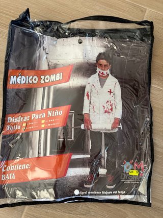Disfraz de Médico Zombi para Niño