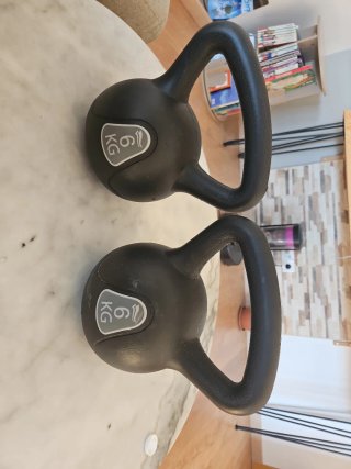 Pack 2 Kettlebells de 6kg