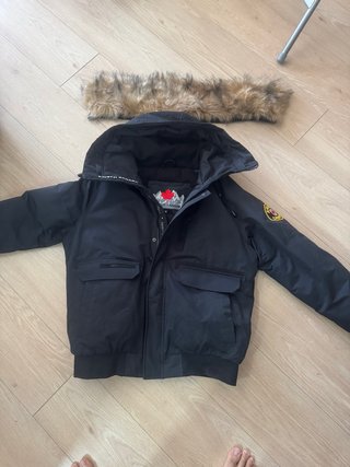Abrigo Zavetti Canada Negro Talla M
