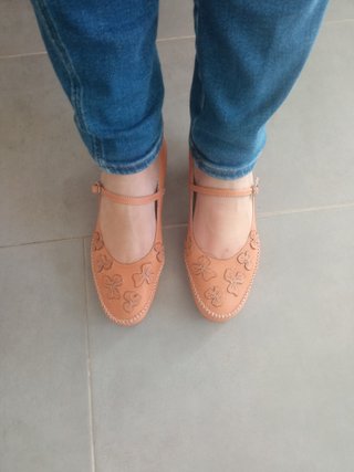 Bailarinas Pedro Miralles Naranja Talla 39
