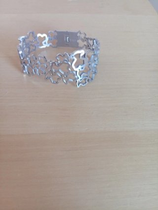 Pulsera TOUS plateada