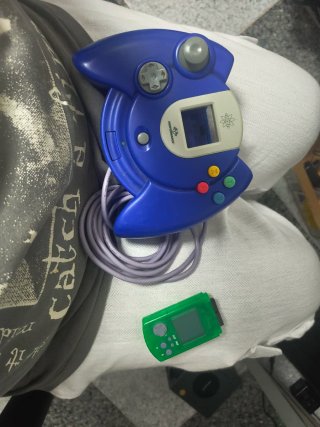 Mando Performance y Visual Memory para Dreamcast
