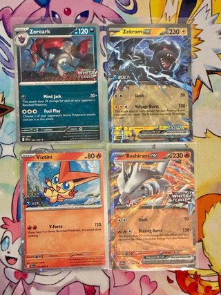 Lote 4 Cartas Pokémon Promo (Inglés)
