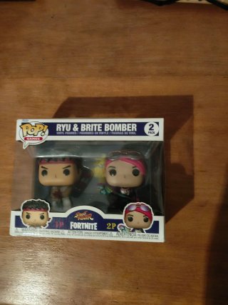 Funko Pop! Ryu & Brite Bomber 2 Pack
