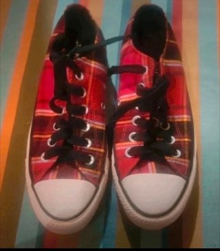 Zapatillas Converse All Star Cuadros