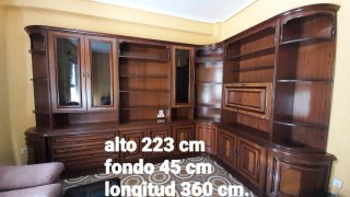 Librería Clásica de Madera