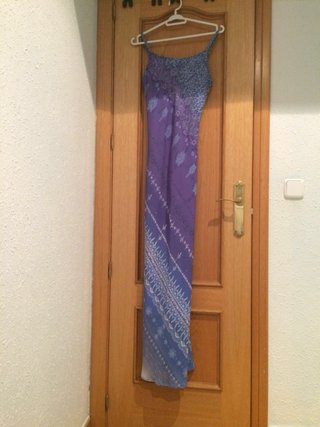 Vestido largo degradado