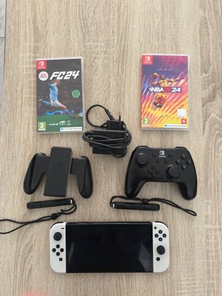 Nintendo Switch OLED Blanca