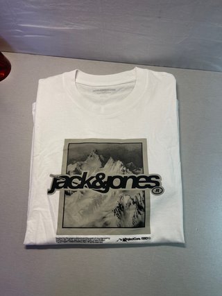 Camiseta Jack & Jones Blanca Talla M