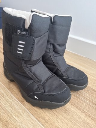 Botas de Nieve Quechua Negras Talla 35