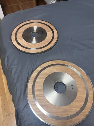 2 Discos de Pesas Zara Home 5kg cada una