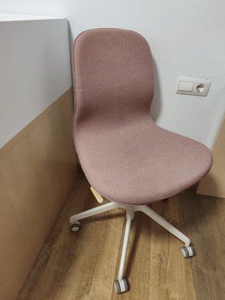 Silla de escritorio rosa