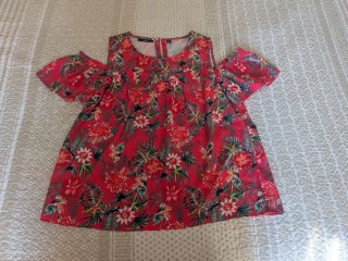 Blusa Floral Talla L