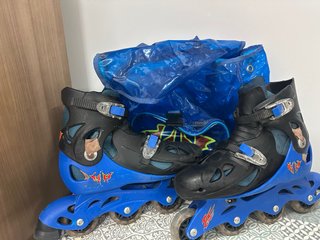 Patines en línea con bolsa de transporte