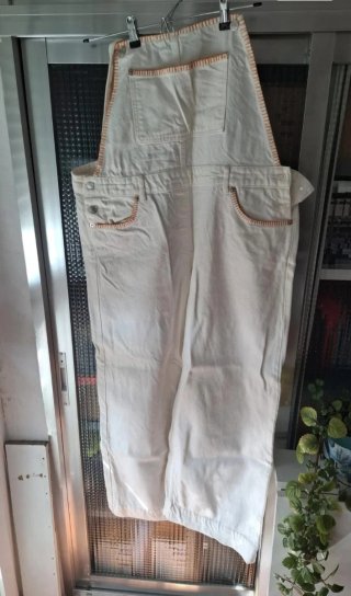 Peto Largo Vaquero Blanco