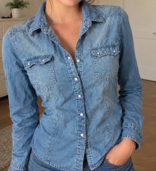 Camicia in jeans