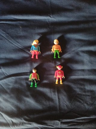 Set de 4 Figuras Playmobil Superhéroes