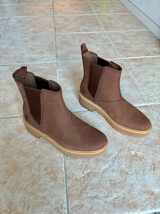 Botines Timberland Piel Marrón Talla 38