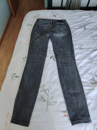 Pantalón Jeans Negro Elastizado