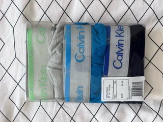 Pack 3 Calzoncillos Calvin Klein Talla XL