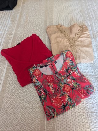 Pack 3 Camisas Mujer Talla M