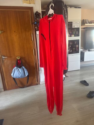 Disfraz Rojo Tipo Mono/ casa de papel
