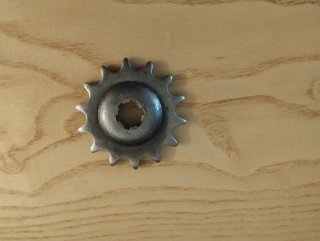 Piñón 14 dientes para Derbi Antorcha