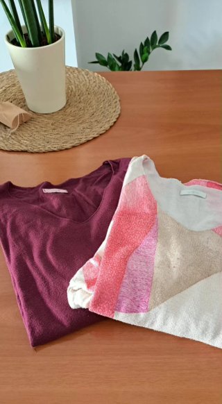 Lote de 2 Jerseys entre tiempo