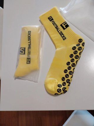 Calcetines Antideslizantes Fútbol Amarillos