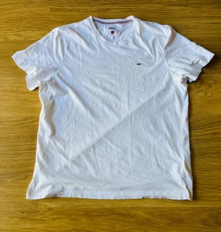 Camiseta Tommy Jeans Blanca Talla L