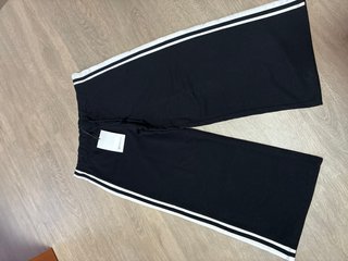 Pantalón de chándal negro Bershka