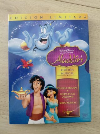 DVD Aladdin Edición Musical Disney
