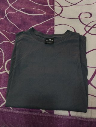 Camiseta Gris Pull&Bear