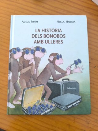 Cuento infantil Els Bonobos amb ulleres