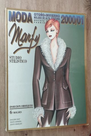 Revista Moda Marfy Otoño/Invierno 2000/01 con patr