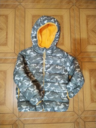 Plumífero Camuflaje Talla 5-6