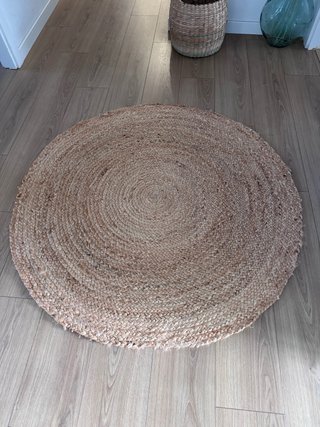 Alfombra Redonda de Yute 120x120