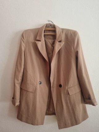 Blazer Mujer Color Camel