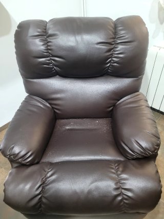 Sillón de masaje y calor