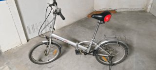 Bicicleta Plegable con Ruedas de 20
